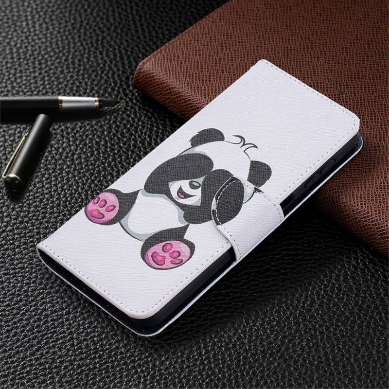 Etui Folio Samsung Galaxy A32 5G Zabawna Panda Etui Ochronne