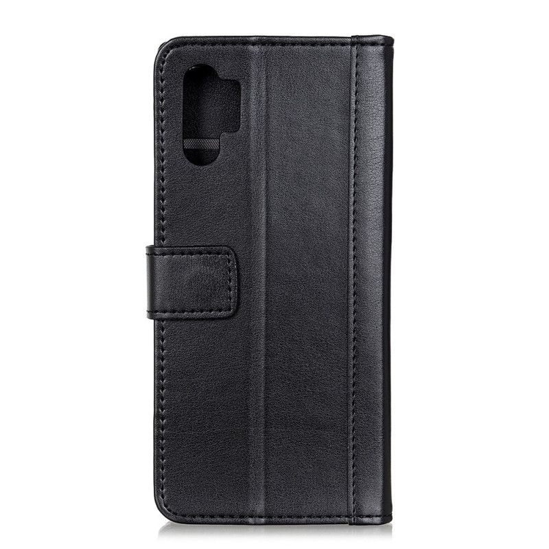 Etui Folio Samsung Galaxy A32 5G Zielony Czarny Elegancki Styl Skóry