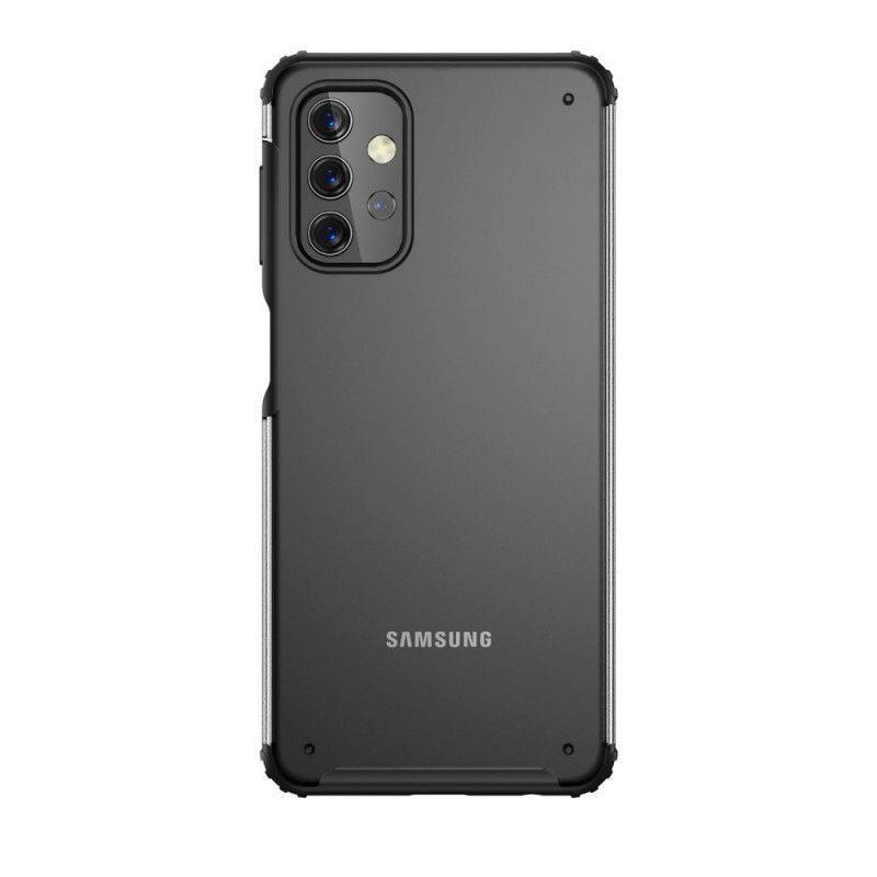 Etui Samsung Galaxy A32 5G Czerwony Czarny Seria Zbroi Etui Ochronne