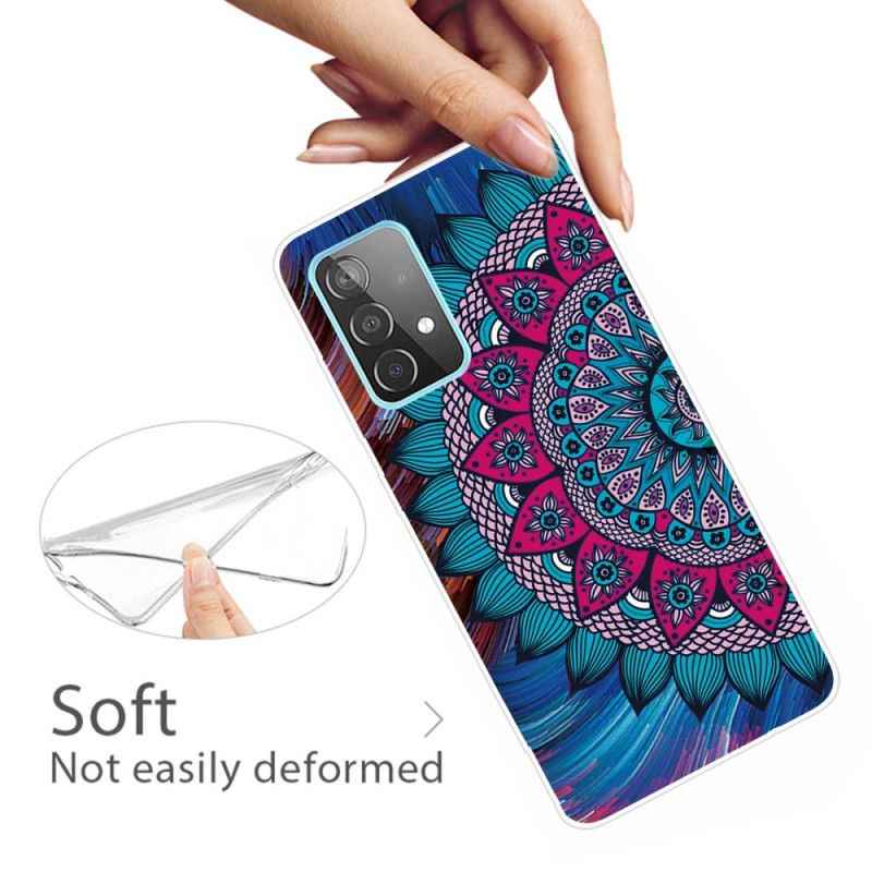 Etui Samsung Galaxy A32 5G Kolorowa Mandala