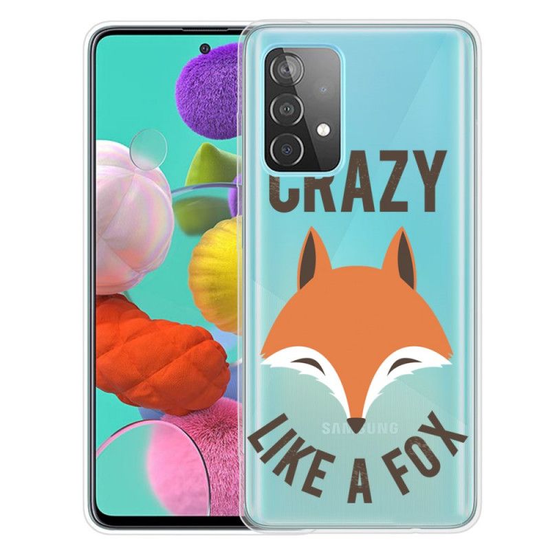 Etui Samsung Galaxy A32 5G Lis / Szalony Jak Lis Etui Ochronne