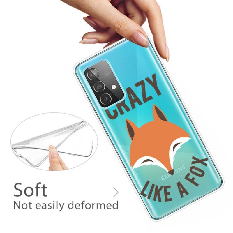 Etui Samsung Galaxy A32 5G Lis / Szalony Jak Lis Etui Ochronne