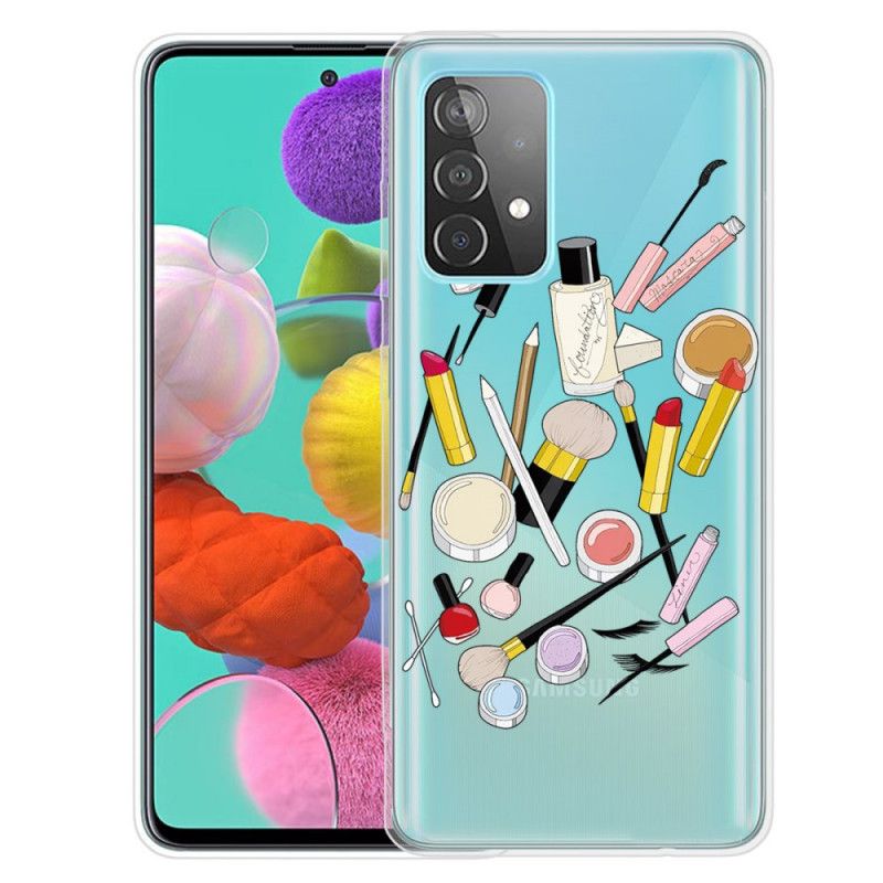 Etui Samsung Galaxy A32 5G Makijaż Od Góry