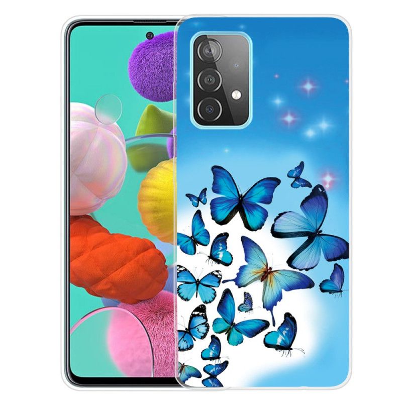 Etui Samsung Galaxy A32 5G Motyle Motyle Etui Ochronne