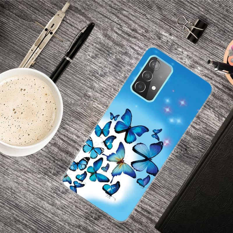 Etui Samsung Galaxy A32 5G Motyle Motyle Etui Ochronne