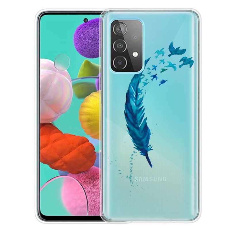 Etui Samsung Galaxy A32 5G Piękne Pióro