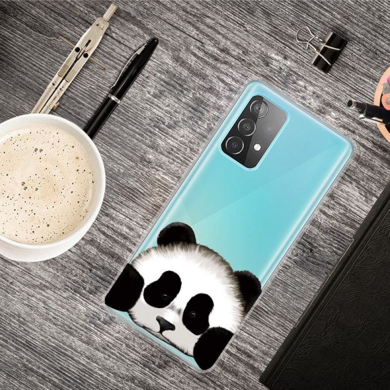 Etui Samsung Galaxy A32 5G Przezroczysta Panda Etui Ochronne