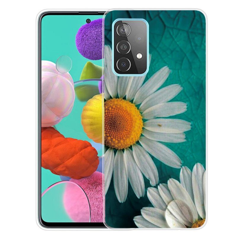 Etui Samsung Galaxy A32 5G Stokrotka Etui Ochronne