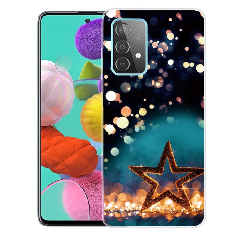 Etui Samsung Galaxy A32 5G Wąż Gwiazdowy Etui Ochronne