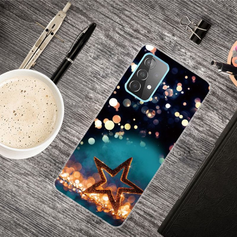 Etui Samsung Galaxy A32 5G Wąż Gwiazdowy Etui Ochronne