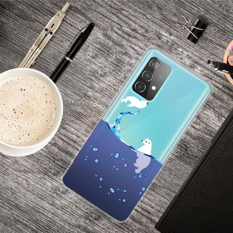 Futerały Samsung Galaxy A32 5G Etui na Telefon Gry Morskie