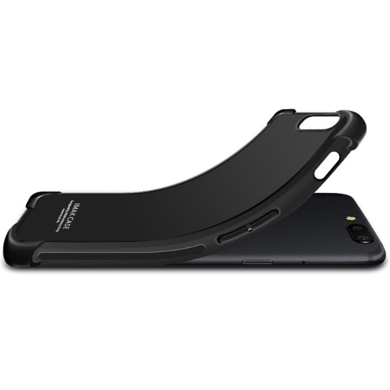 Etui Huawei Mate 30 Lite Przezroczysty Szary Imak Jedwabisty Etui Ochronne