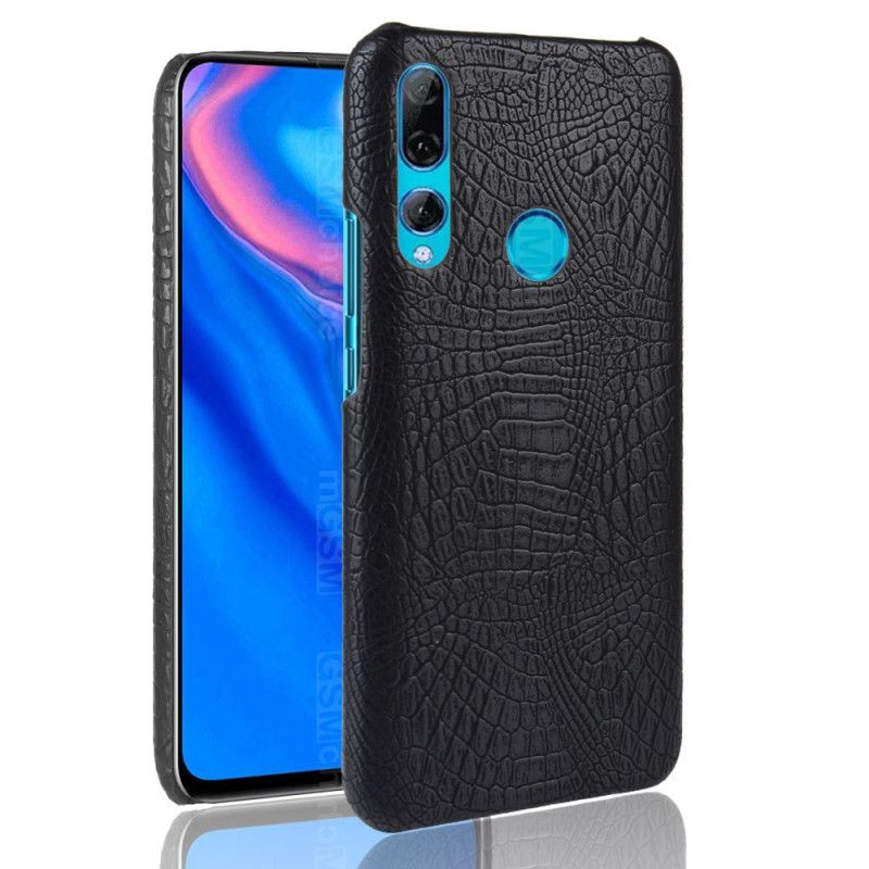 Etui Honor 9X Cyjan Styl Skóry Krokodyla Etui Ochronne