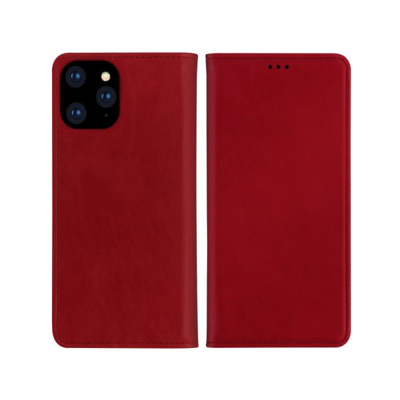 Etui Folio iPhone 12 / 12 Pro Czerwony Czarny Seria Dzgogo Milo Etui Ochronne