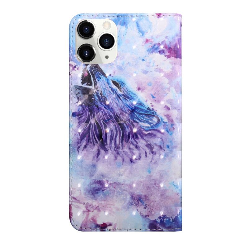 Etui Folio iPhone 12 / 12 Pro Plamka Światła Gerald Wilk Etui Ochronne