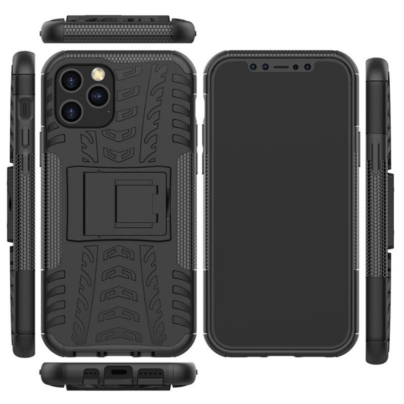 Etui iPhone 12 / 12 Pro Biały Czarny Ultra Odporna Premium