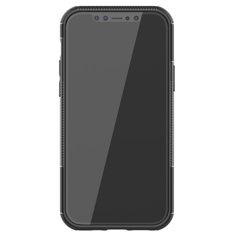 Etui iPhone 12 / 12 Pro Biały Czarny Ultra Odporna Premium