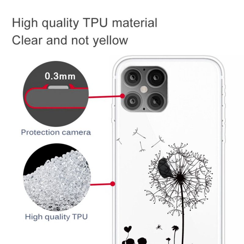 Etui iPhone 12 / 12 Pro Miłość Mniszka Lekarskiego