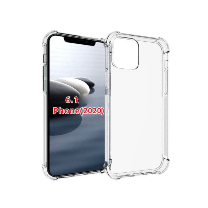 Etui iPhone 12 / 12 Pro Przezroczyste Wzmocnione Rogi