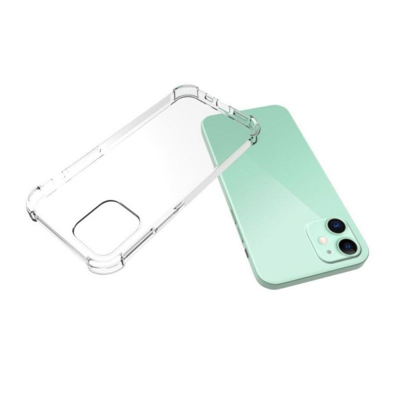 Etui iPhone 12 / 12 Pro Przezroczyste Wzmocnione Rogi