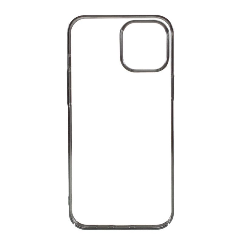 Etui iPhone 12 / 12 Pro Szary Czarny Poziom X Serii Świtu