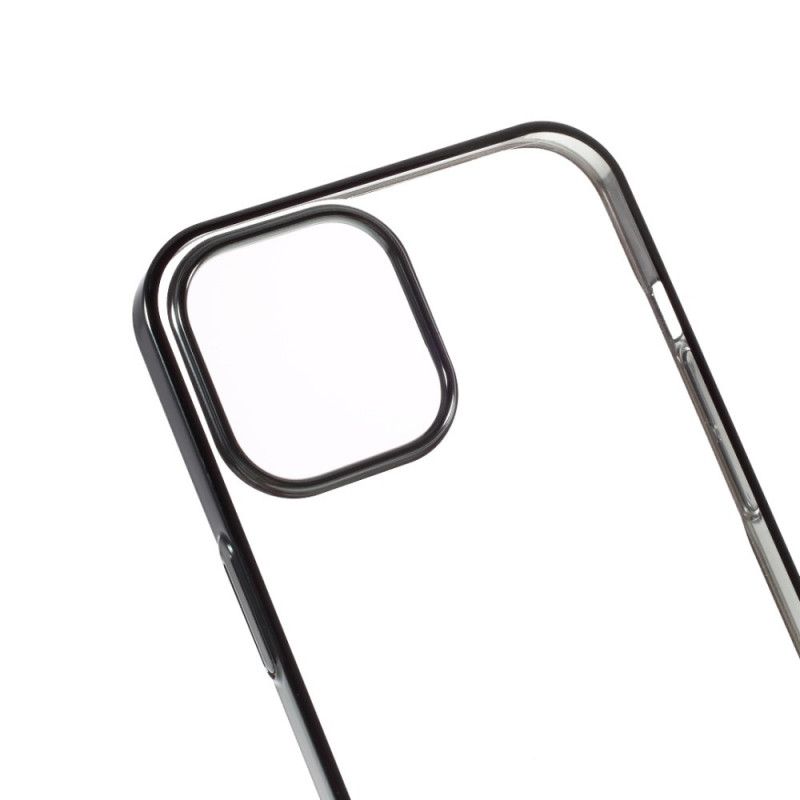 Etui iPhone 12 / 12 Pro Szary Czarny Poziom X Serii Świtu