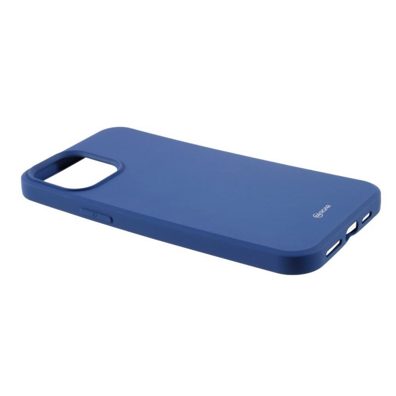 Etui iPhone 12 / 12 Pro Szary Czarny Ryk Serii Galaretek