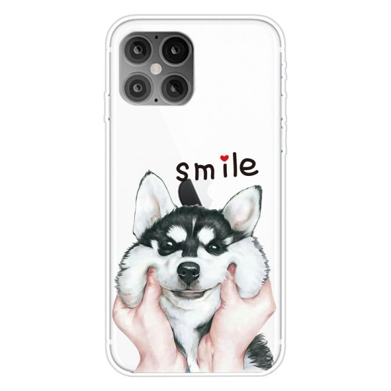 Etui iPhone 12 / 12 Pro Uśmiechnięty Pies