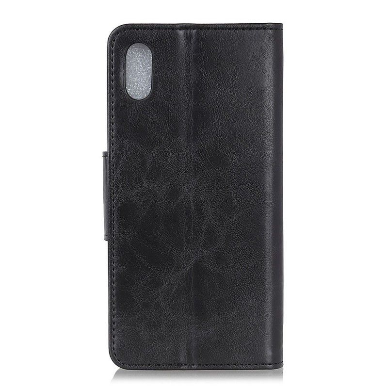 Etui Folio iPhone XR Czerwony Dwustronna Klapka Magnetyczna