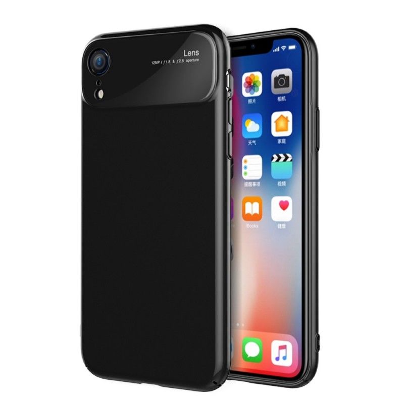 Etui iPhone XR Biały Czarny Materiały Najwyższej Jakości