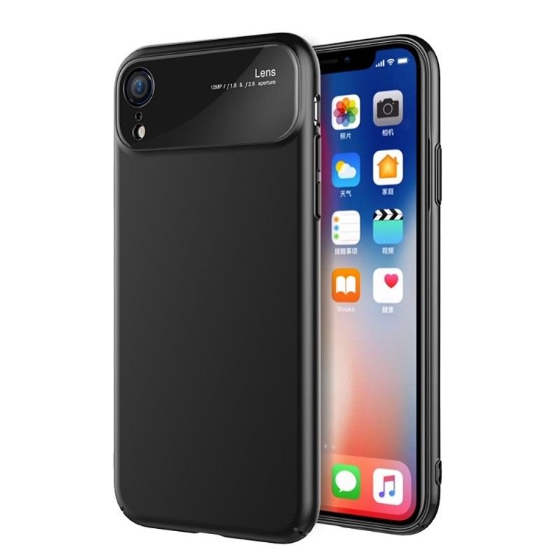 Etui iPhone XR Biały Czarny Materiały Najwyższej Jakości