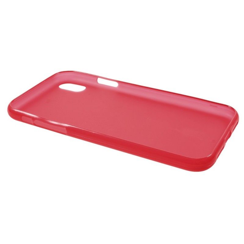 Etui iPhone XR Czarny Matowy Silikon