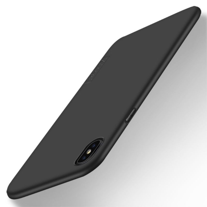 Etui iPhone XR Czerwony Czarny Efekt Metaliczny Etui Ochronne