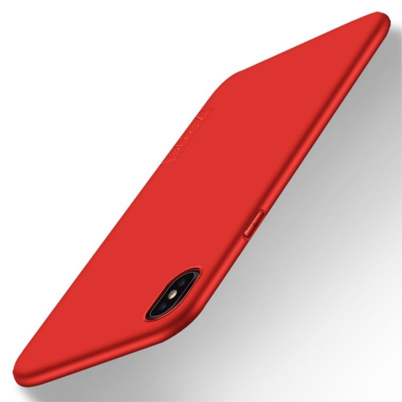 Etui iPhone XR Czerwony Czarny Efekt Metaliczny Etui Ochronne