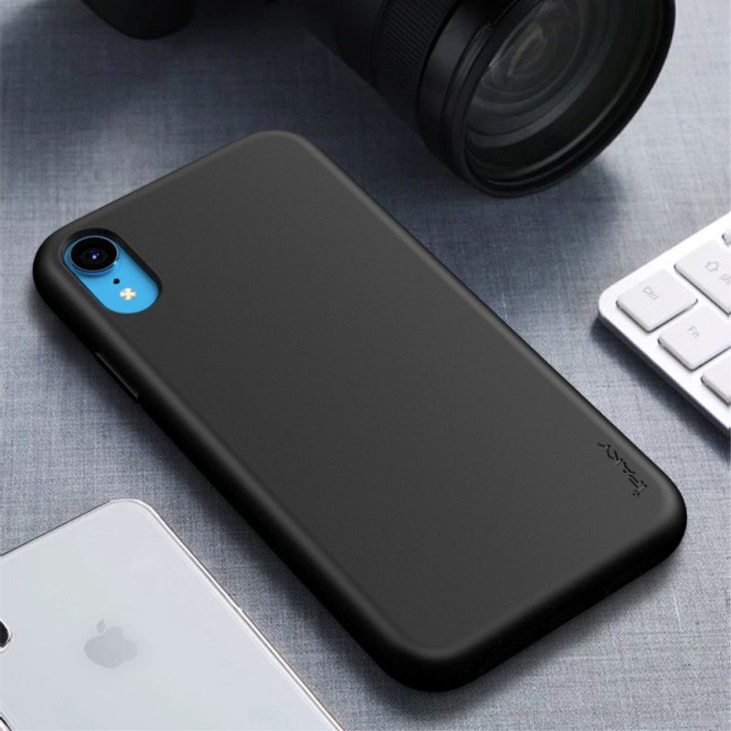 Etui iPhone XR Czerwony Czarny Słoma Pszenna Ipaky