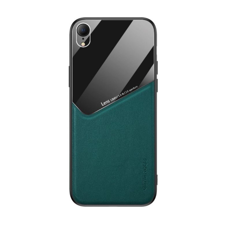 Etui iPhone XR Czerwony Czarny Super Hybryda