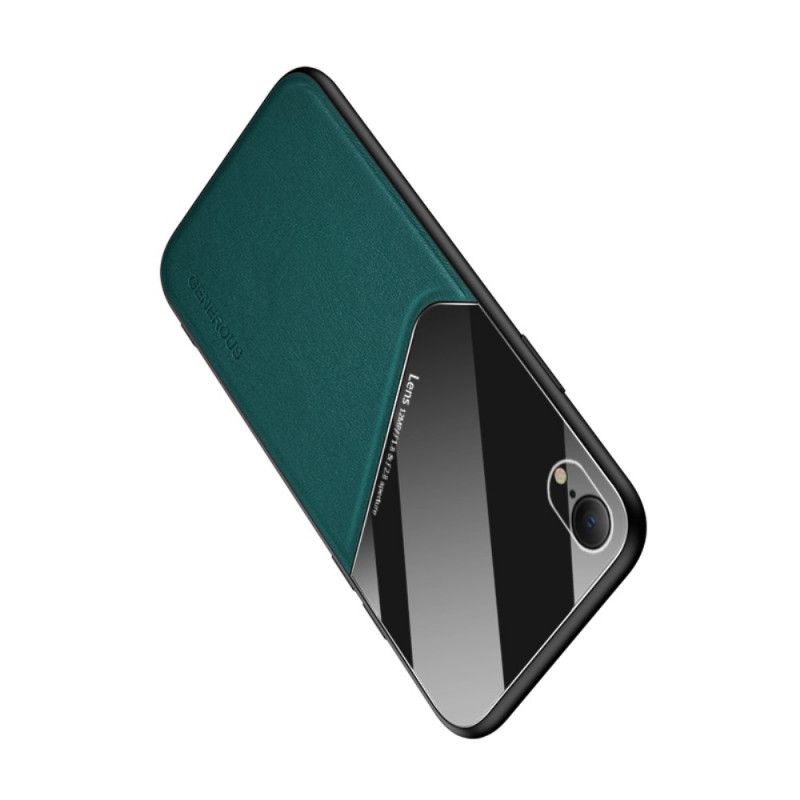 Etui iPhone XR Czerwony Czarny Super Hybryda