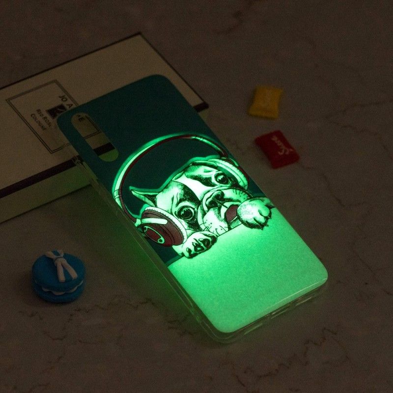 Etui iPhone XR Fluorescencyjny Pies Etui Ochronne