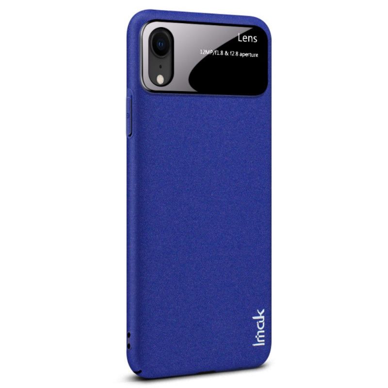 Etui iPhone XR Granatowy Czarny Imak Serial Jazzowy Etui Ochronne