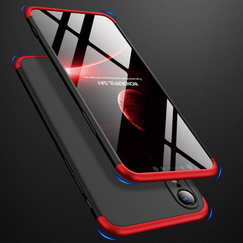 Etui iPhone XR Granatowy Czarny Odłączany