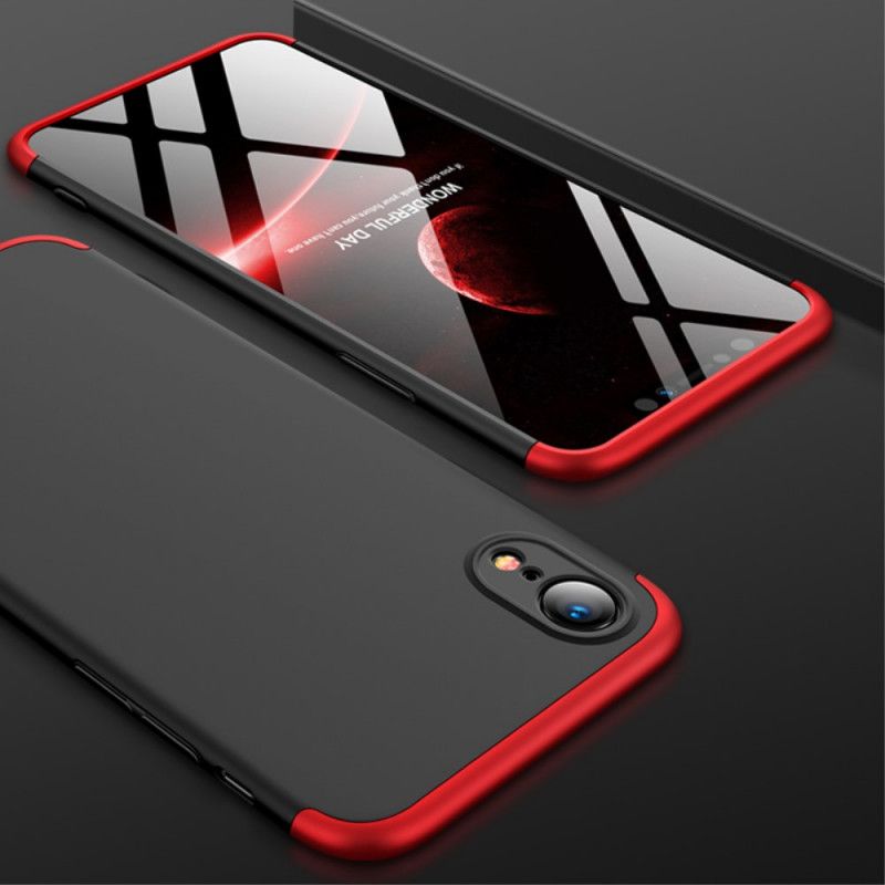 Etui iPhone XR Granatowy Czarny Odłączany