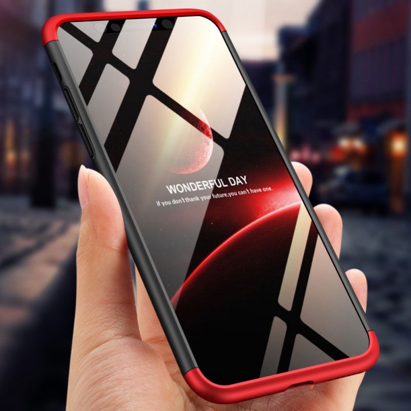 Etui iPhone XR Granatowy Czarny Odłączany