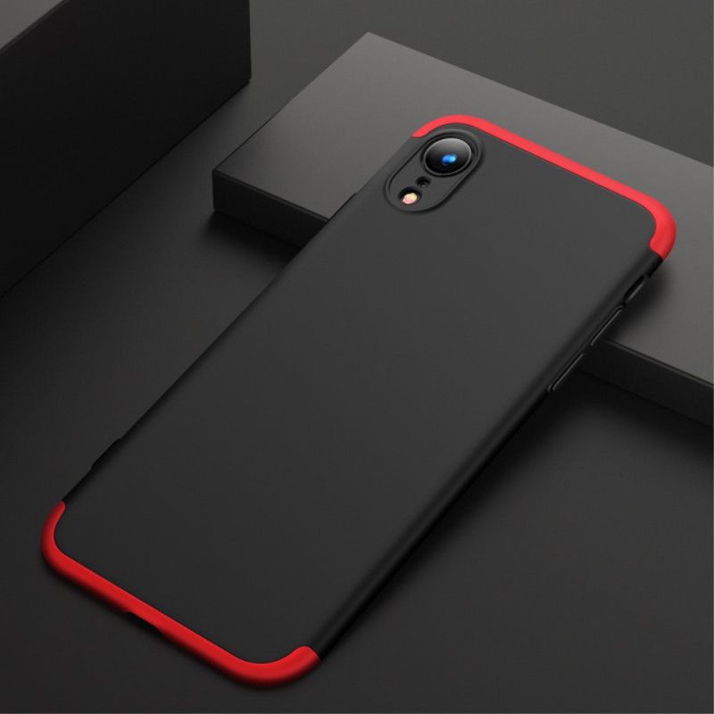 Etui iPhone XR Granatowy Czarny Odłączany