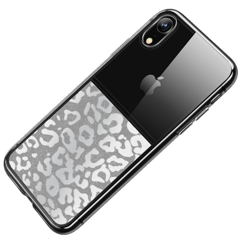 Etui iPhone XR Szary Biały Usams Serii Yzon Etui Ochronne