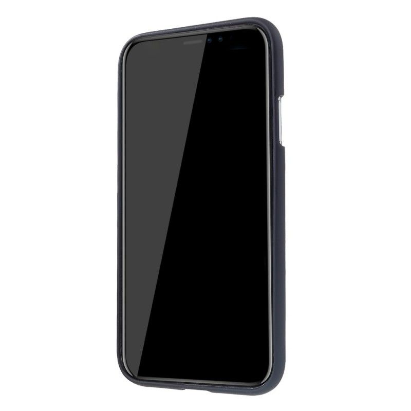 Etui iPhone XR Szary Czarny Mate Rtęć Etui Ochronne