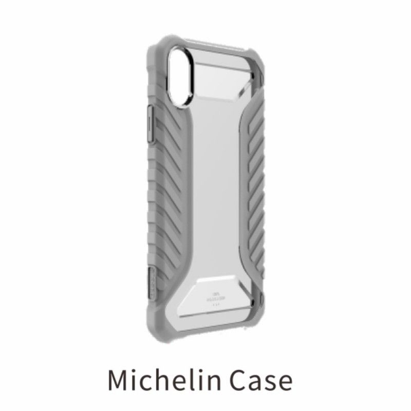 Etui iPhone XR Szary Michelin Baseus