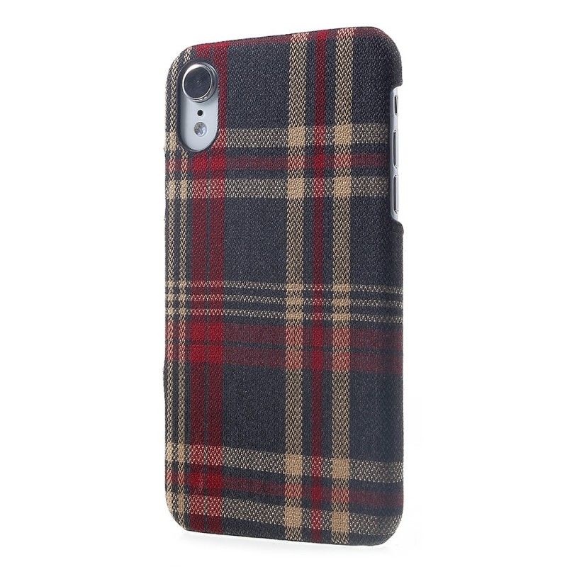 Etui iPhone XR Tkanina W Kratę Etui Ochronne