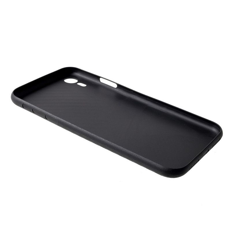 Etui iPhone XR Włókno Węglowe