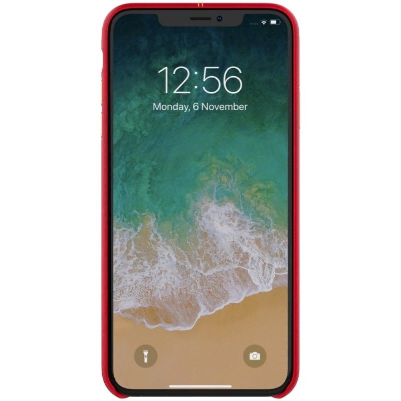 Futerały iPhone XR Czerwony Czarny Seria Nillkin Englon