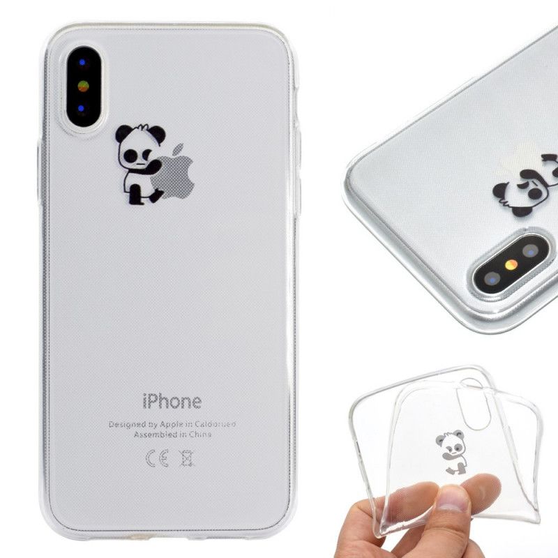 Futerały iPhone XR Etui na Telefon Gry Z Logo Pandy 2